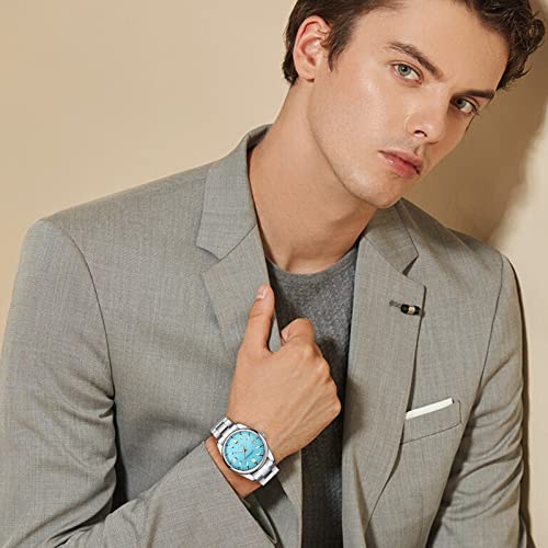 Waterproof Stainless Steel Analog Chronograph Watch T7352