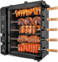 Gas Rotisserie Oven Grill Roaster with Auto Rotating Skewers W973