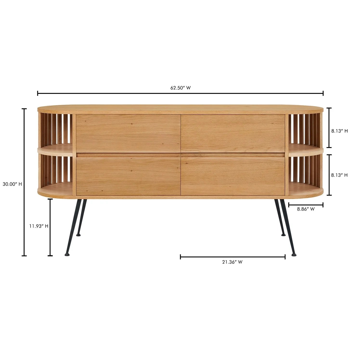 White Oil Sideboard O357