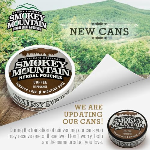 Nicotine-Free Tobacco-Free 5 Cans 15 Energy Pouches Per Can W412062