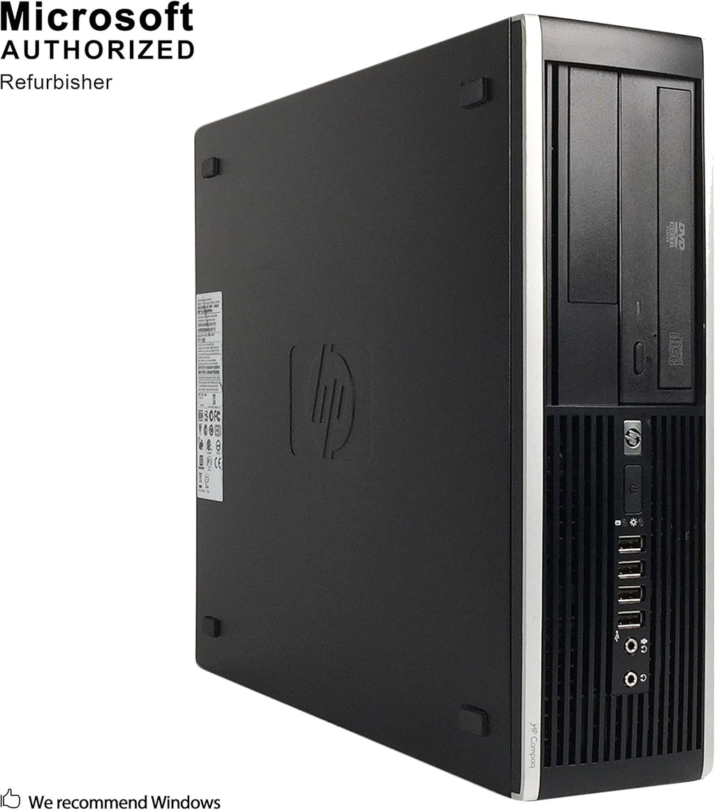 HP Compaq Pro 6300 SFF Desktop Computer, Intel Core I3-3220 3.3GHz, 16GB DDR3, 2TB HDD, DVD, WIFI, HDMI, VGA, Display Port, Bluetooth 4.0, Windows 10 Professional 64 Bit N553