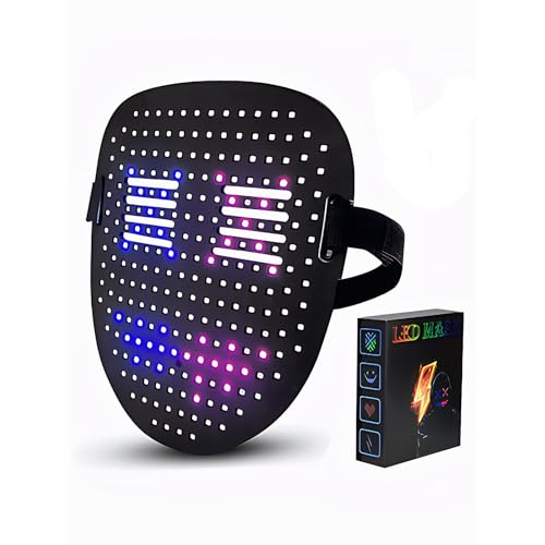 Programmable LED Halloween Mask U144