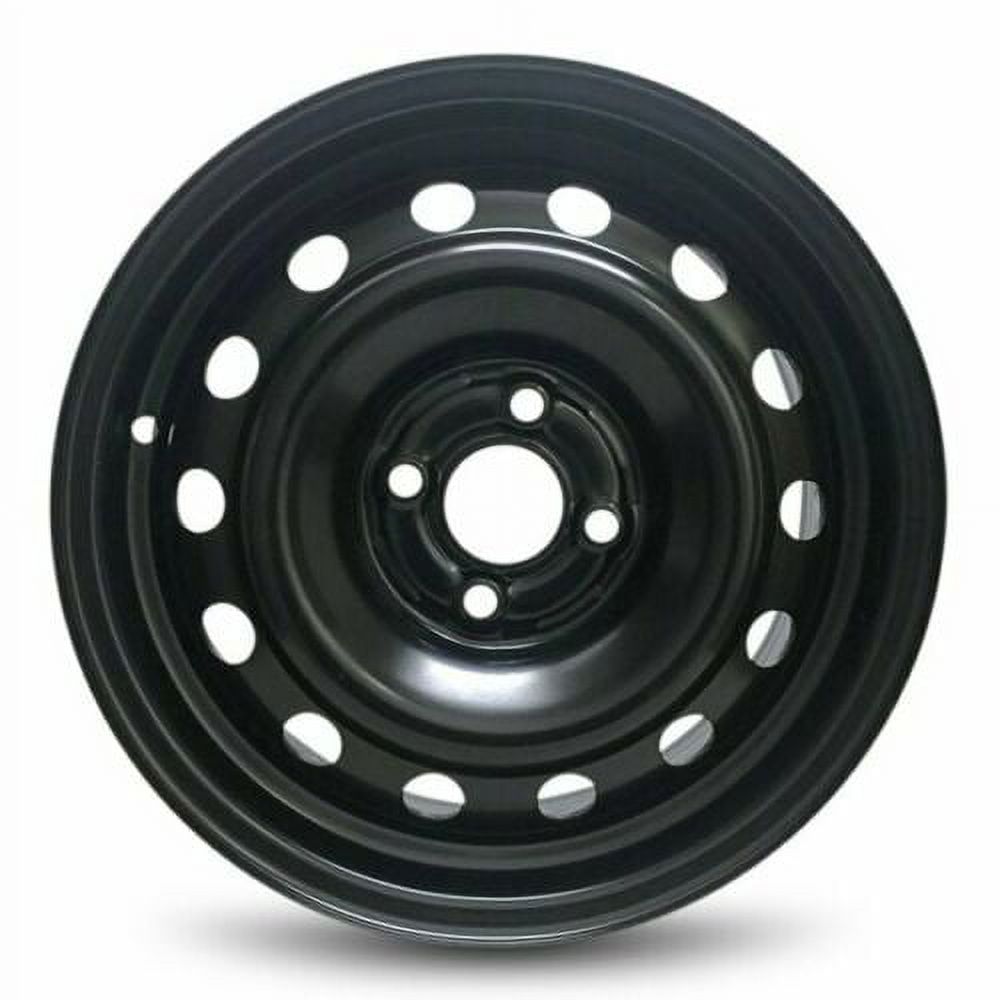 15 Inch Black Steel Rim X48517