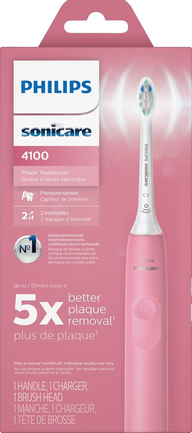Deep Pink Rechargeable Electric Toothbrush P91261