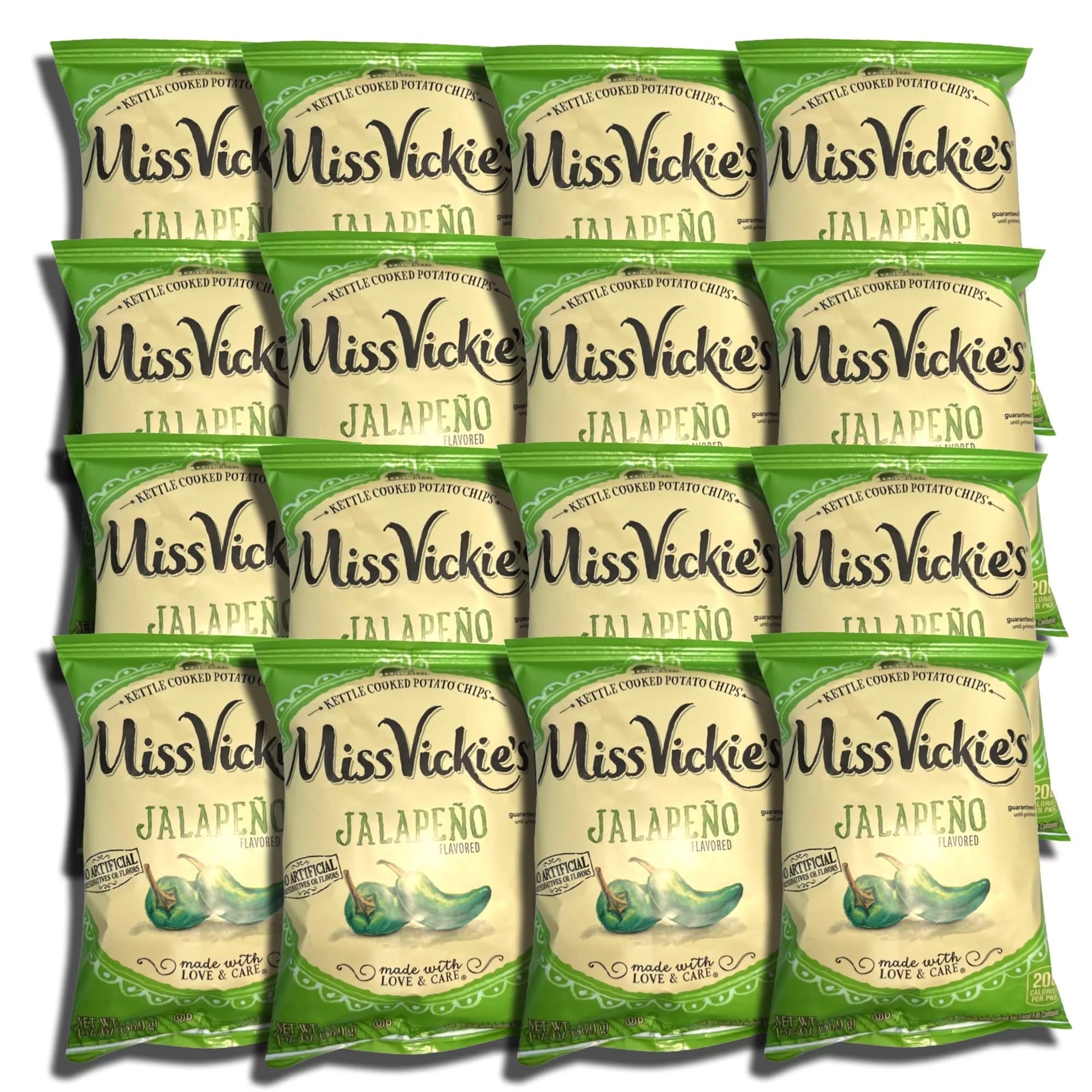 1.375 Oz Kettle Cooked Potato Chips Bundle Value Pack of 12 Y7925