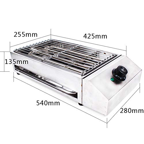 Electric Smokeless Indoor Barbecue Grill J92478