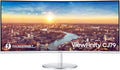 34” Ultrawide QHD Computer Monitor, 100Hz, QLED, Height Adjustable Stand, White U603779