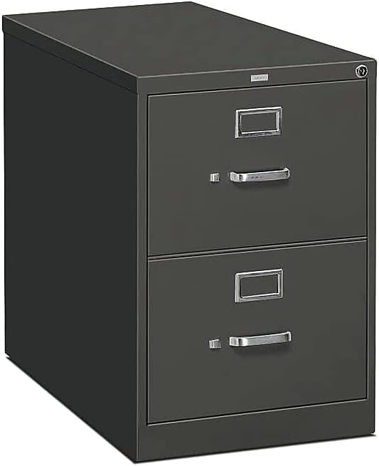2-Drawer Charcoal Office Filing Cabinet K403
