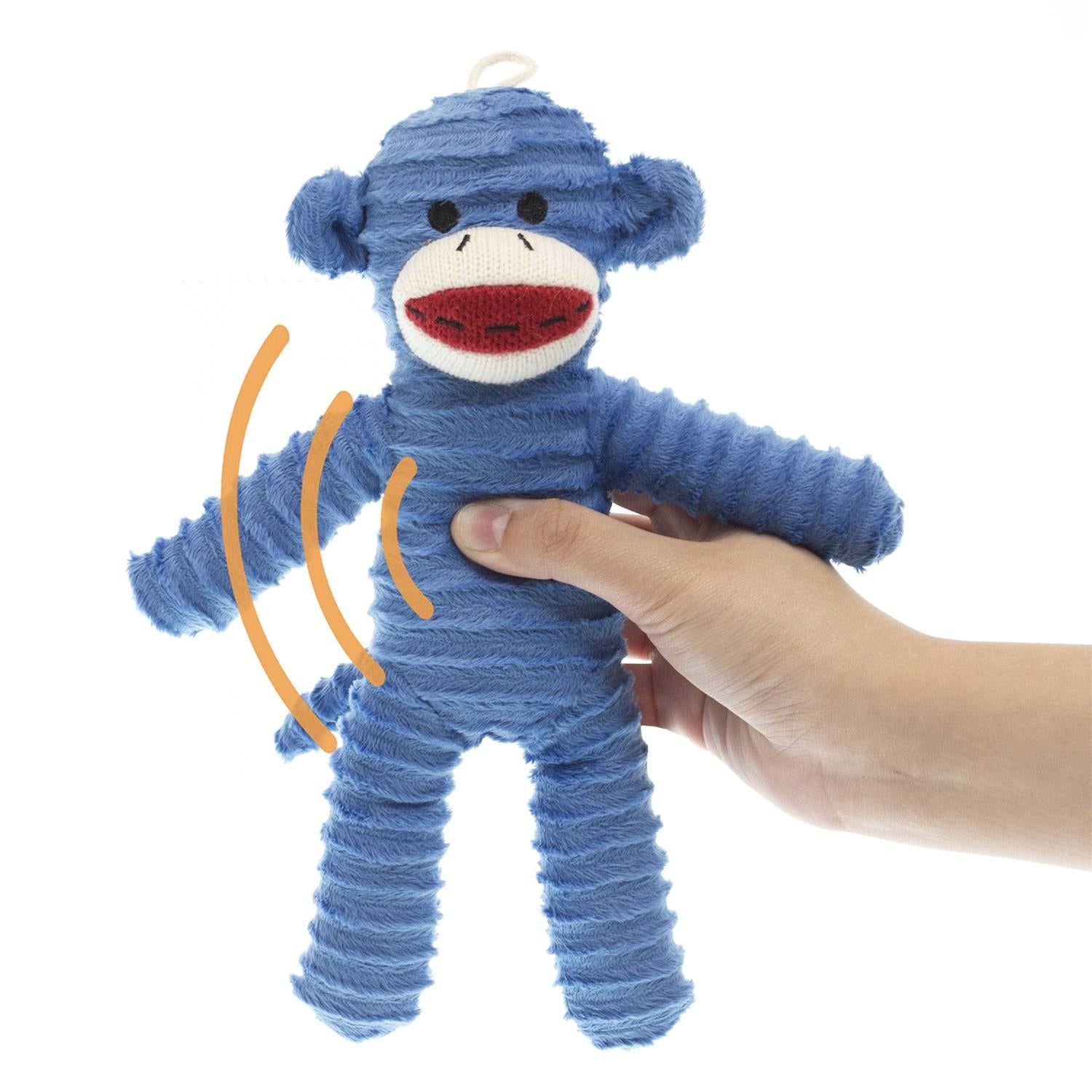 Sock Monkey Dog Toy E231284