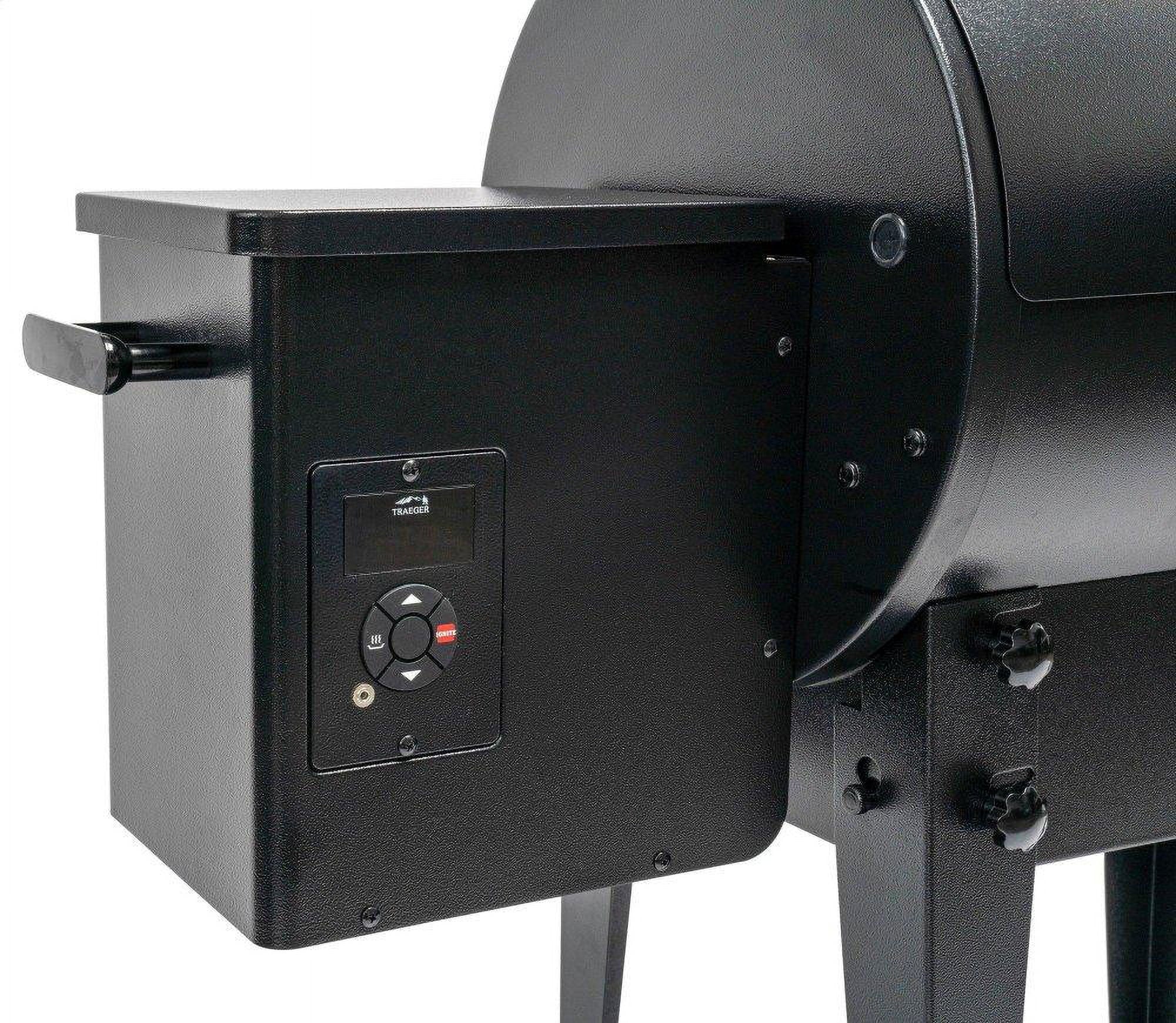 Black Wood Pellet Grill and Smoker S9292