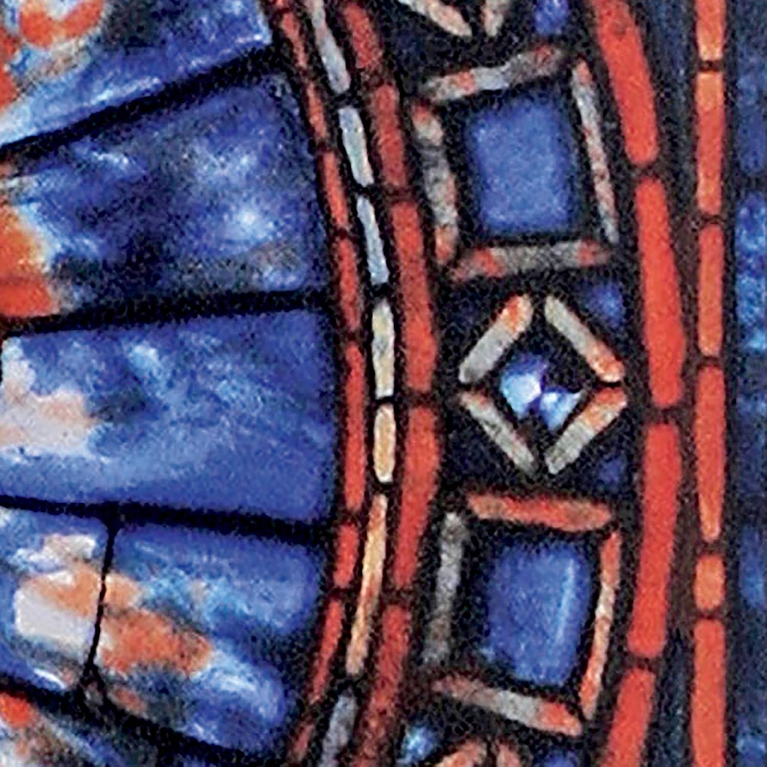Stained Glass Panel Window Hangings, 10.50" x 10.50", Full Color H779411
