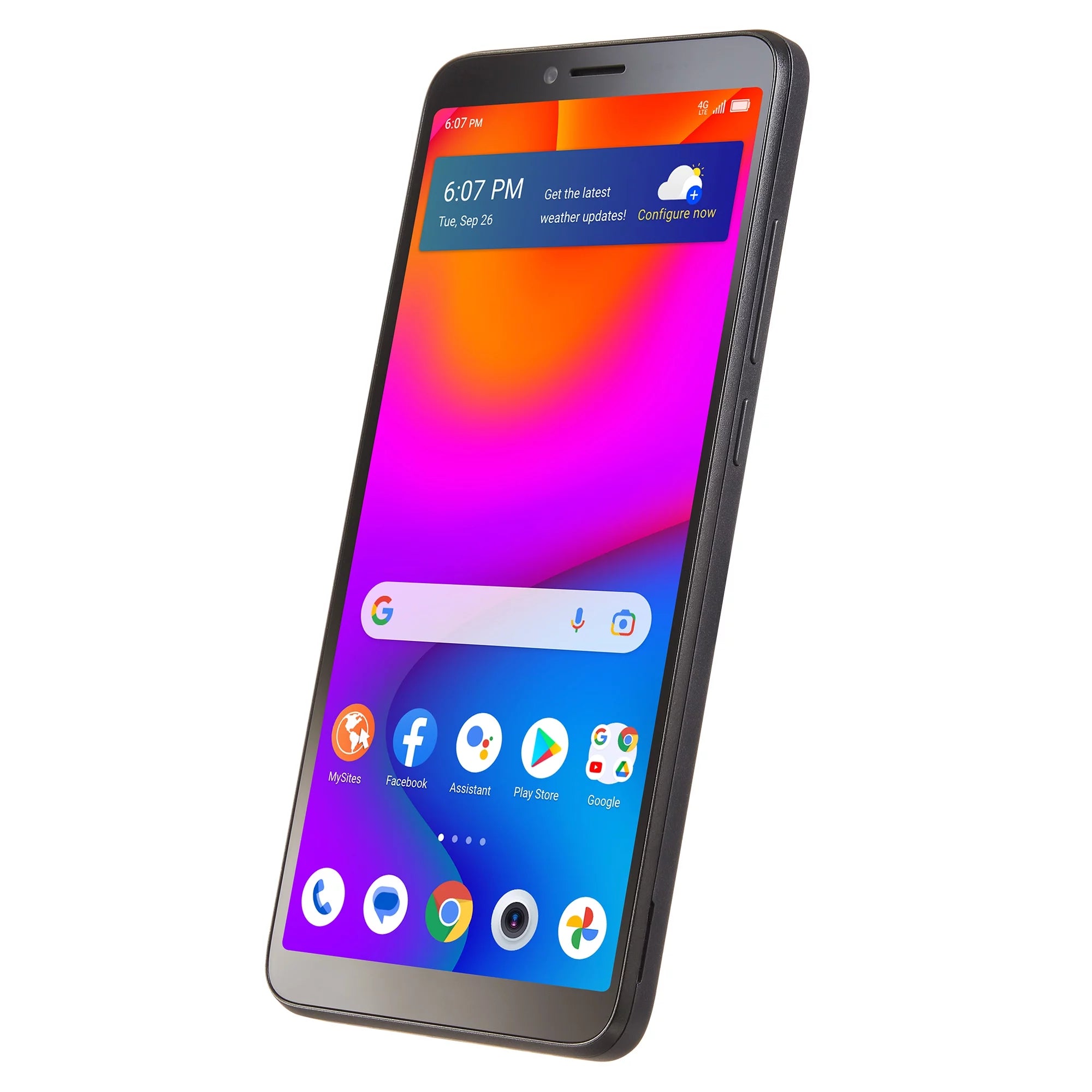 Black 32GB Prepaid Smartphone O709