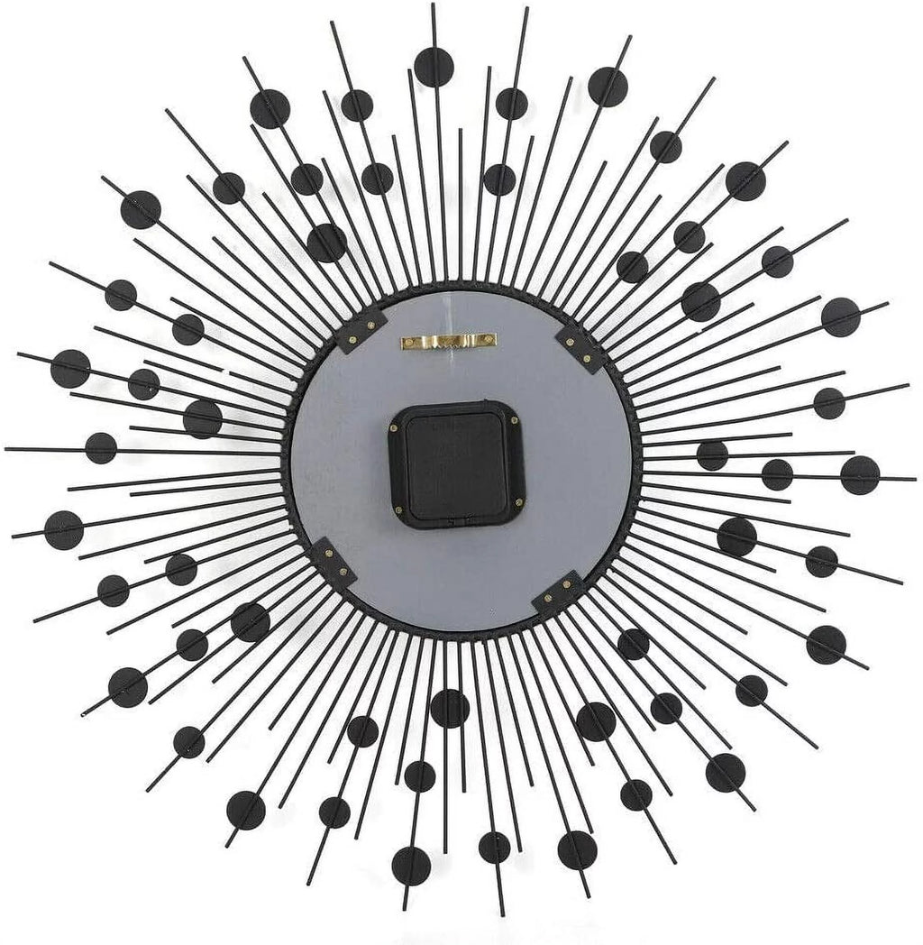 Large Wall Clocks 24 in Modern 3D Crystal Diamond Decorative Q307143