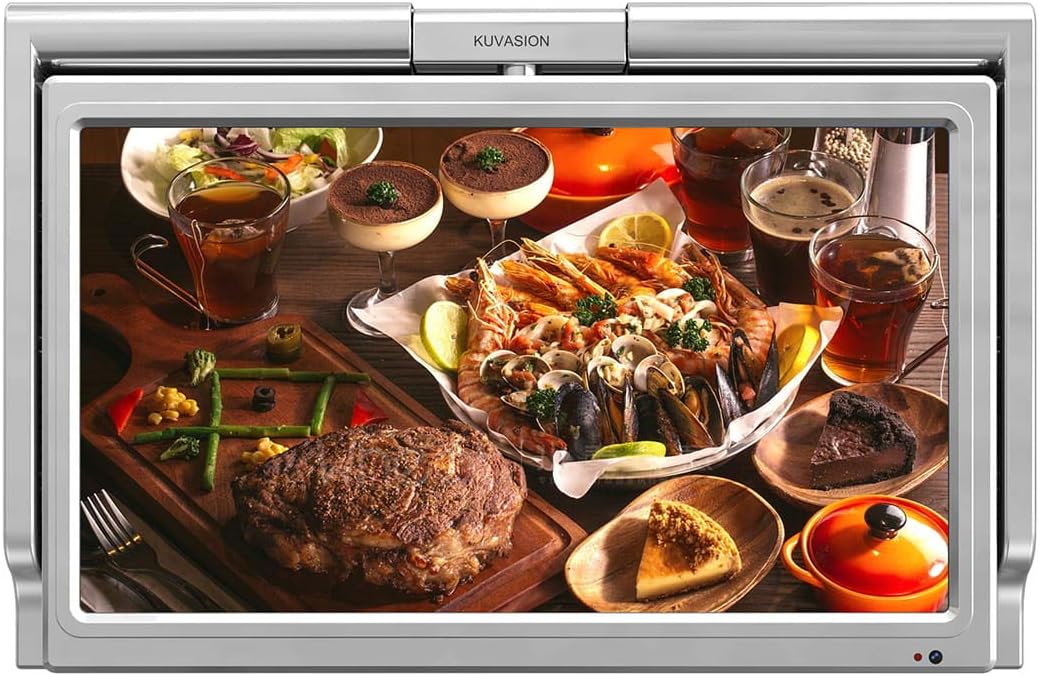 15.6 Inches 1080p Flip Down Kitchen TV with Built-in Tuner I875