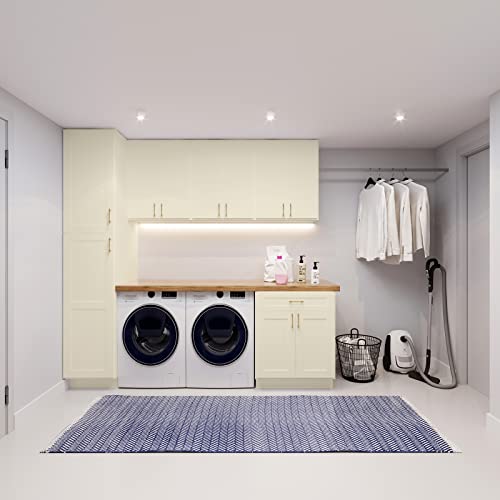 96" Tall Storage Cabinet with 2 Doors and 5 Adjustable Shelves Y46087