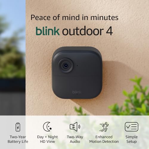 Wireless smart security camera, 1080p HD, two-way talk, Sync Module Core included O3695