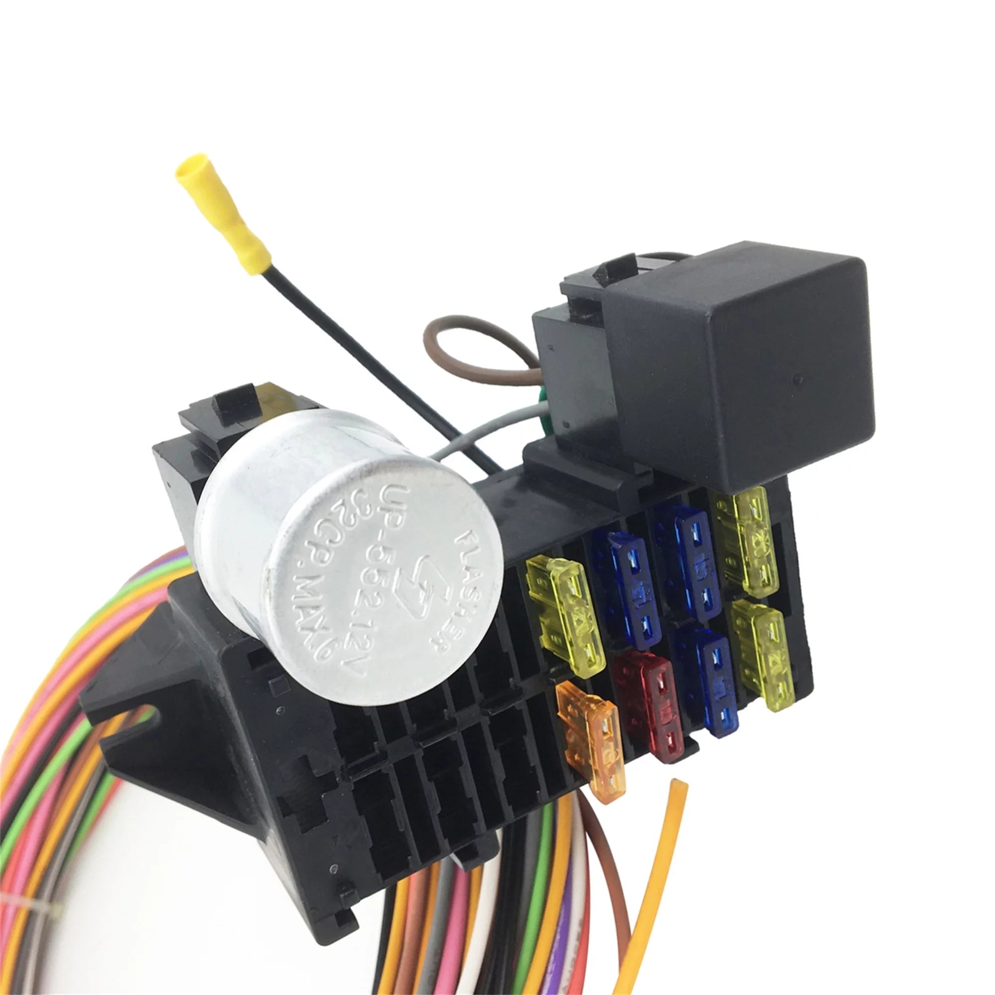 10 Circuit 8 Fuses Basic Wire Harness Fuse Box 12V F17021