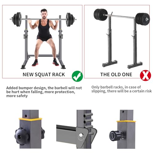 Adjustable Squat Rack Barbell Rack Q8065