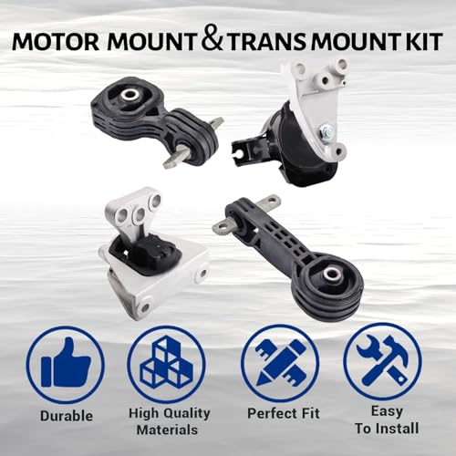 Set of 6 Engine Motor and Transmission Mount Kit V91453