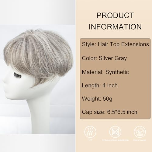 Blonde Synthetic Hair Topper for Women H1111
