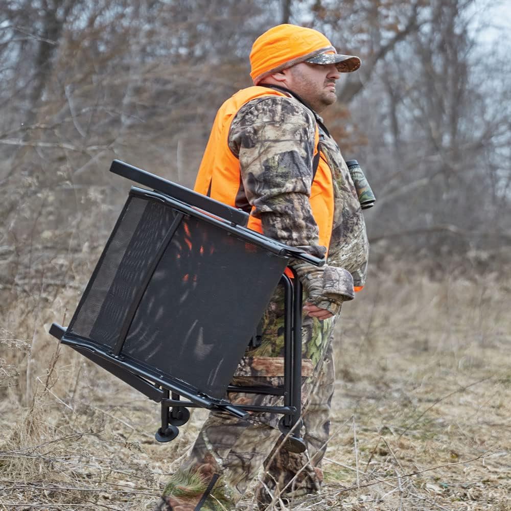 Portable Folding Hunting Blind Chair with Armrests H64168