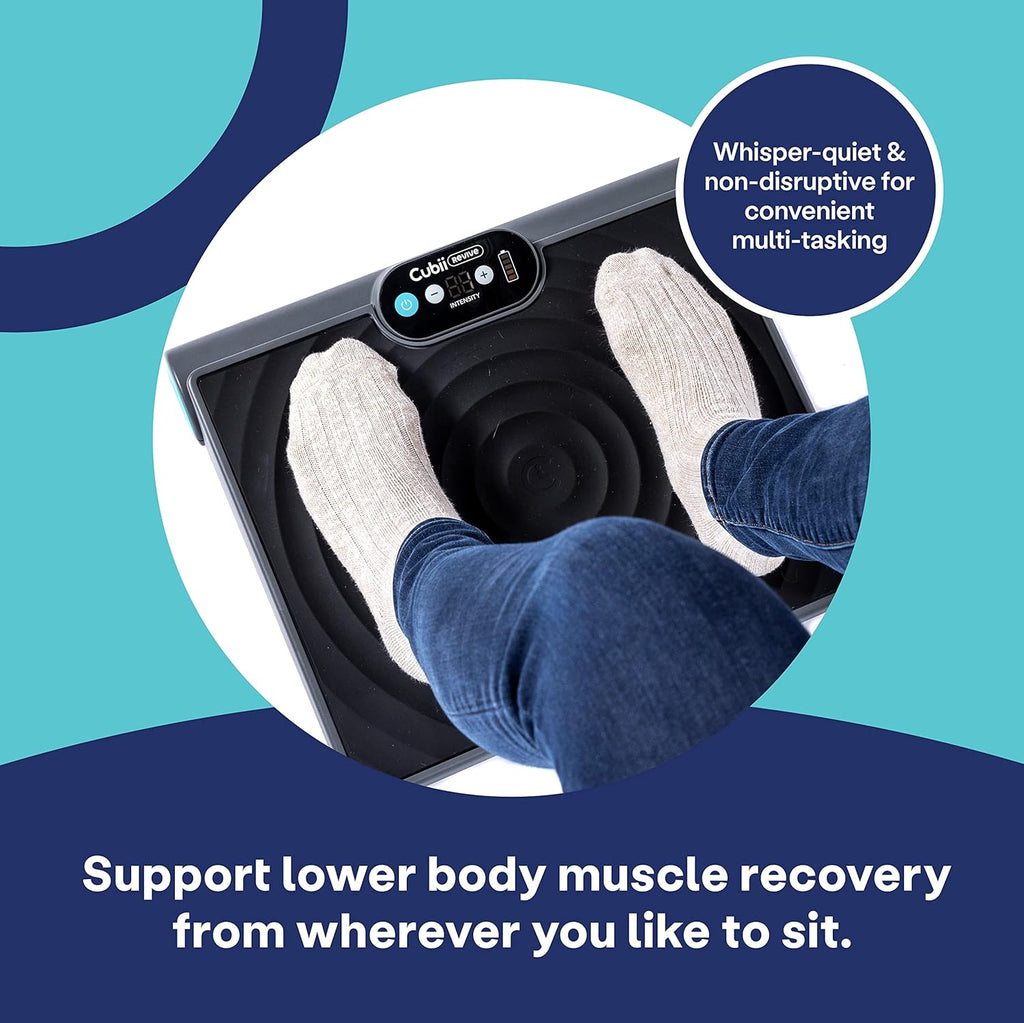 Cordless Portable Foot and Lower Leg Massager Vibration Foot Plate F295