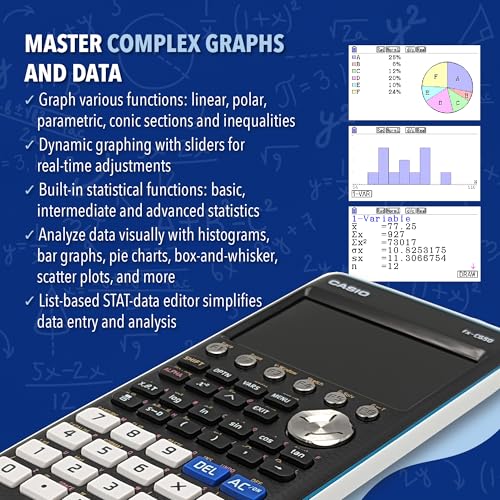 Color Graphing Calculator with 3D Graph & Python B679