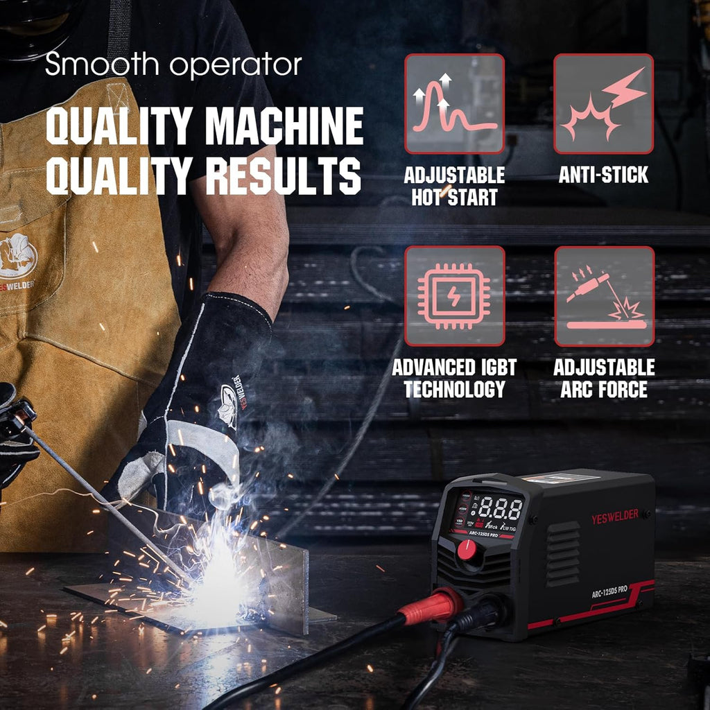 Large LED Display 125Amp Stick Welder E278
