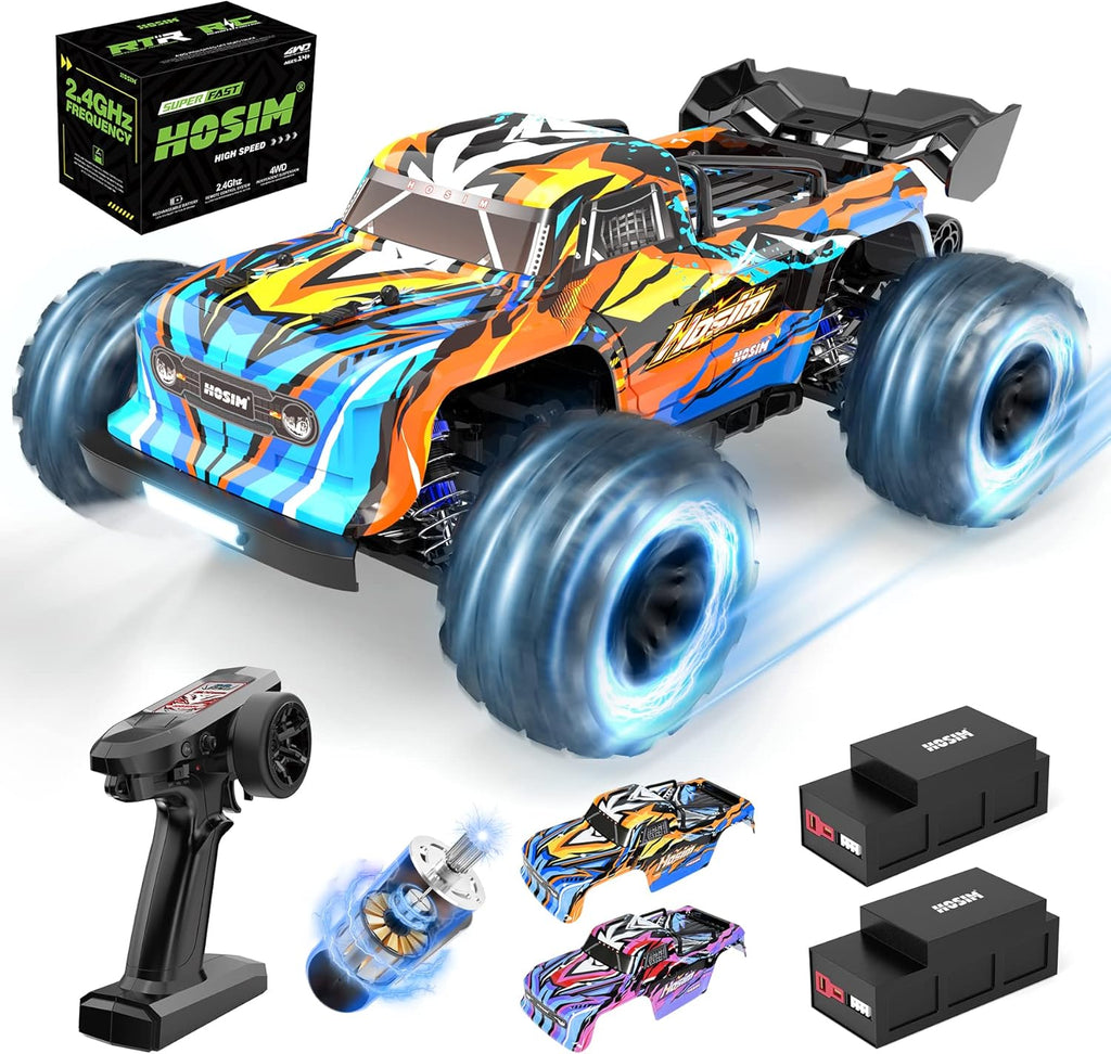 1:16 Brushless RC Car 52+KMH 4X4 Waterproof Off Road Buggy L4288
