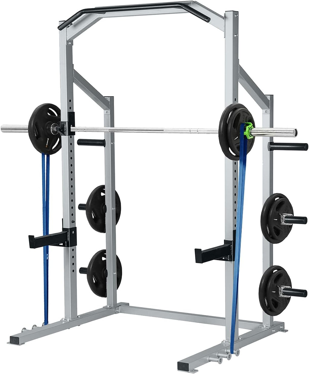 Power Rack Squat Stand Weight Rack with Pull Up Attachment U93240