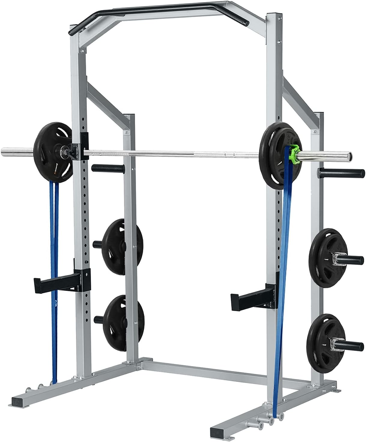 Power Rack Squat Stand Weight Rack with Pull Up Attachment U93240