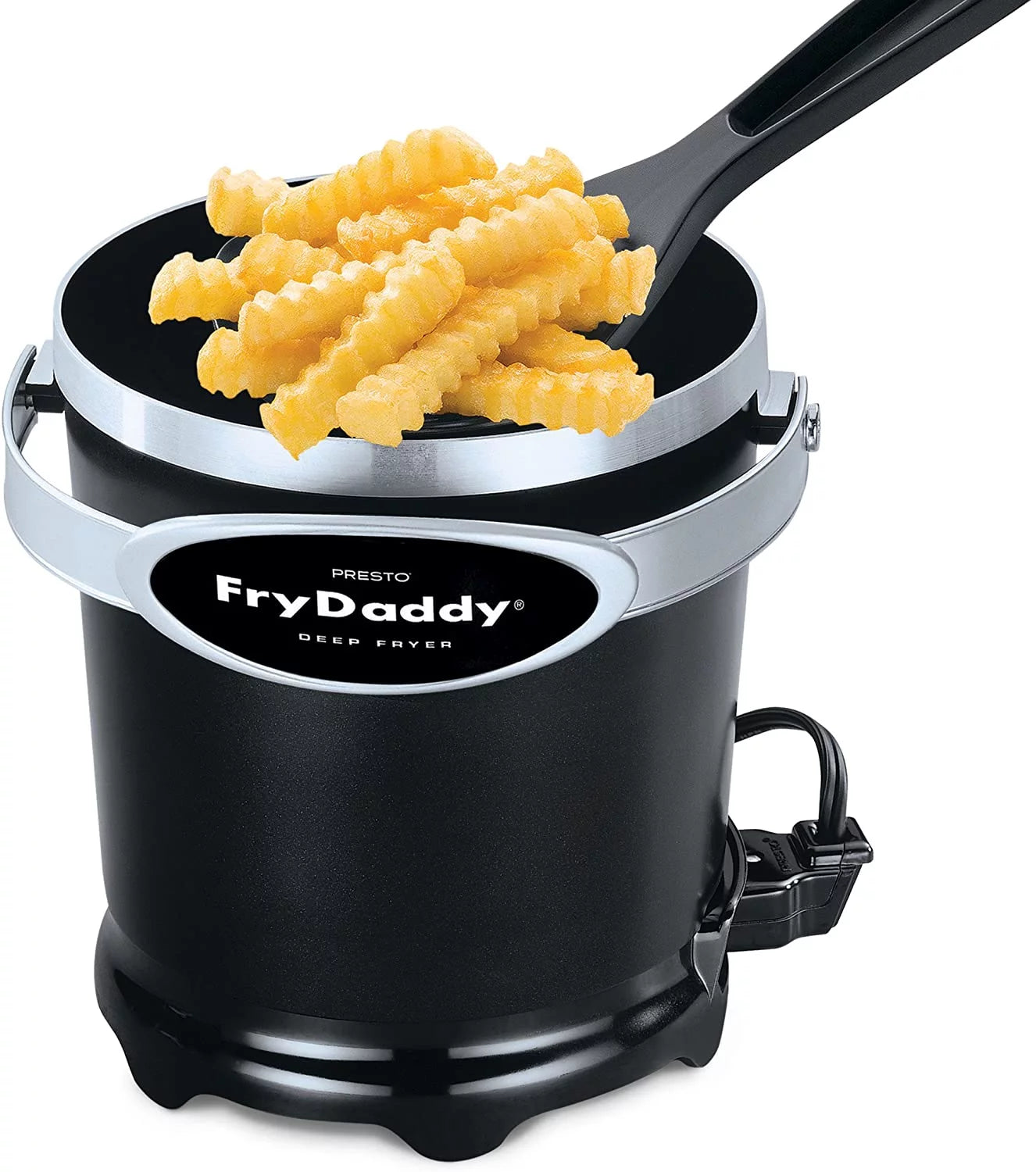 Black Electric Deep Fryer M33993