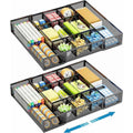 Mesh Drawer Organizer with 10 Adjustable Compartments P700660