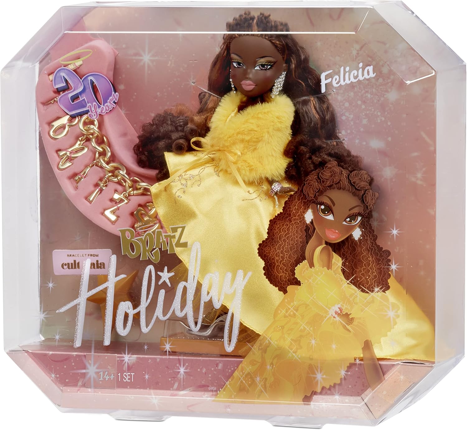 Multicolor Fashion Doll with Bracelet A552