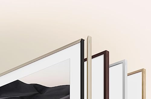 43 Inch 4K Smart Quantum HDR TV with Modern Brown Bezel S8287