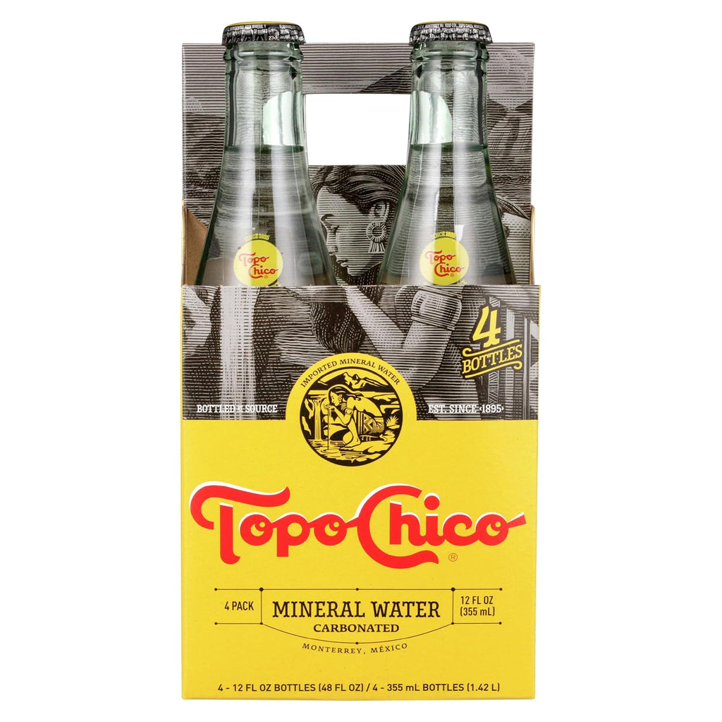 4 Pack Mineral Water, 48 Fluid Ounces (Pack Of 6) B6403
