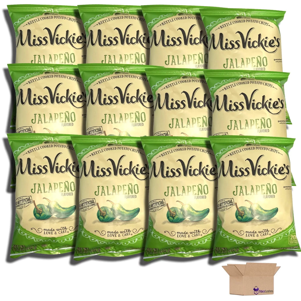 1.375 Oz Kettle Cooked Potato Chips Bundle Value Pack of 12 Y7925