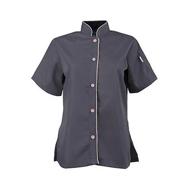 Lg Women's Slate and Pink Chef Shirt P397212