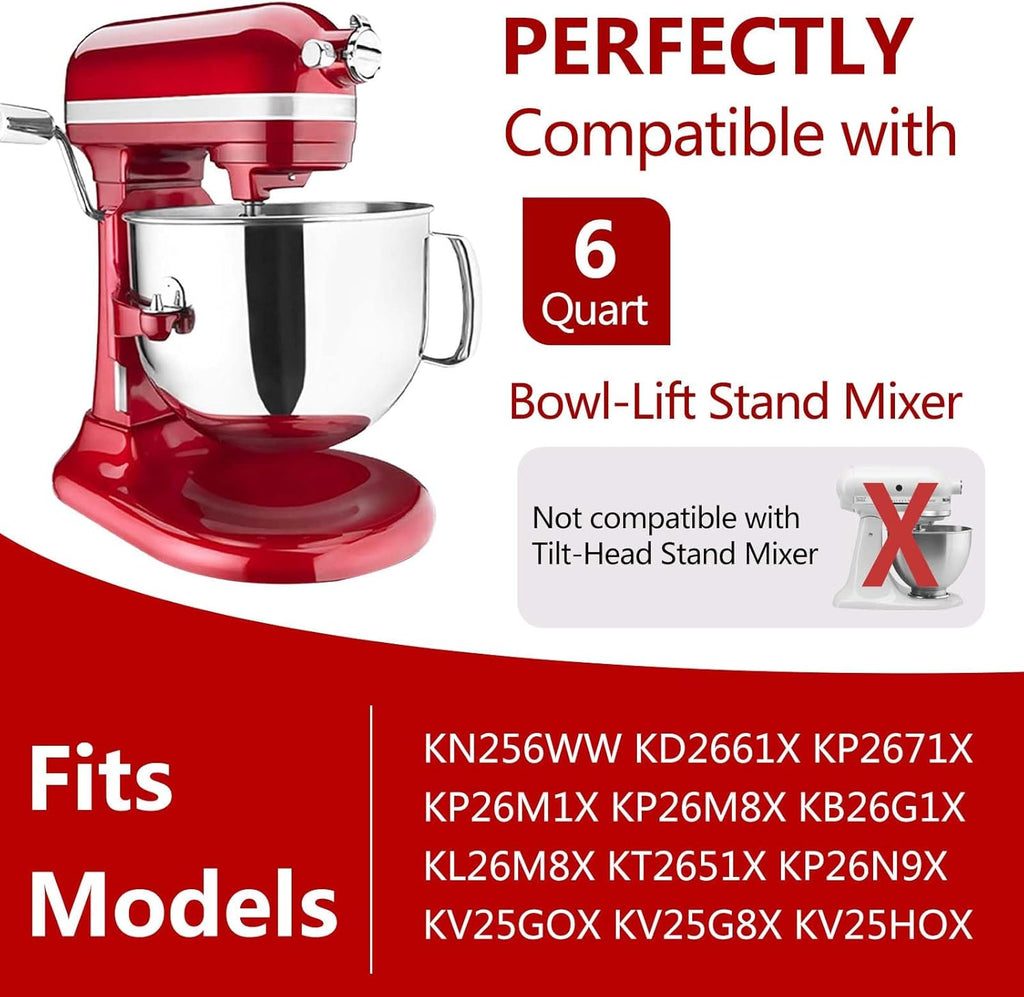 Mixer Bowl Covers for KitchenAid Stand Mixer 6-7 Quart Bowl-Lift Y85633