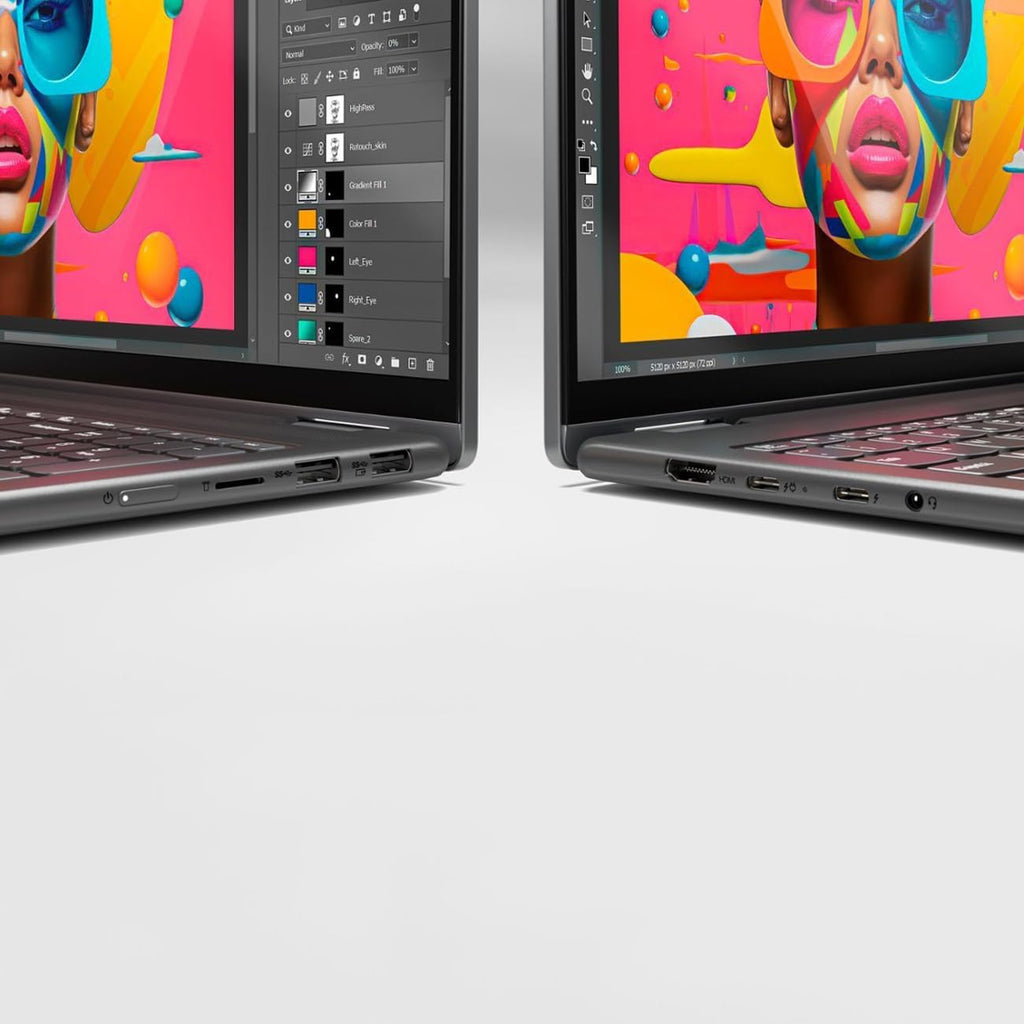 16" 2K Touchscreen 2-in-1 Laptop, Core Ultra 7 155U, 16GB DDR5, 256GB NVMe SSD, Win 11 Pro P6261