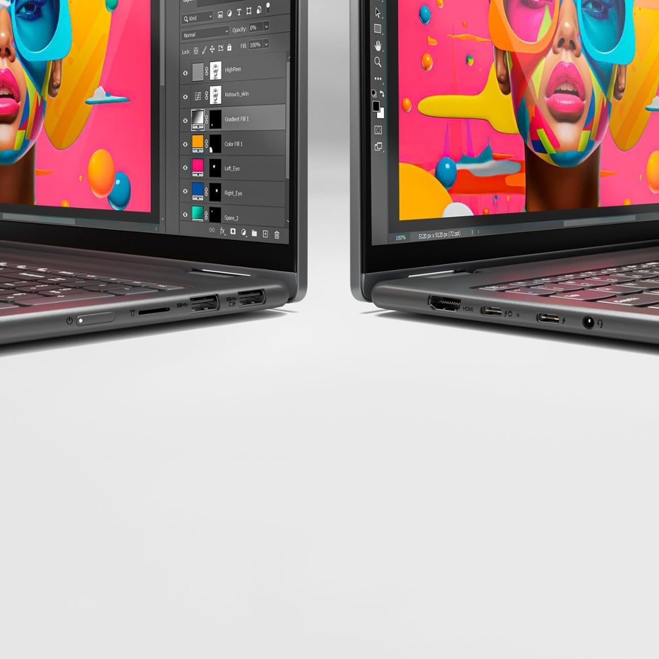 16" 2K Touchscreen 2-in-1 Laptop, Core Ultra 7 155U, 16GB DDR5, 256GB NVMe SSD, Win 11 Pro P6261