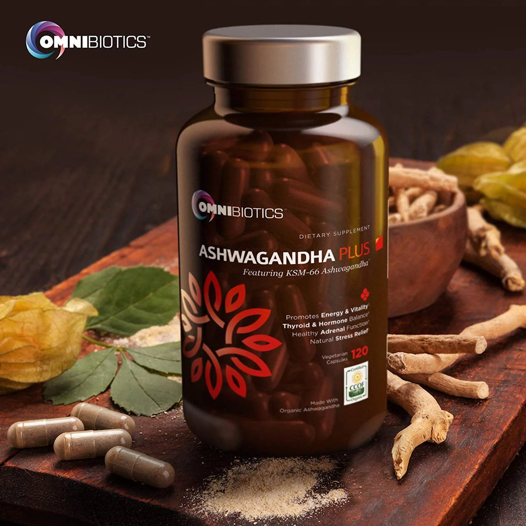 1300 mg KSM-66 Ashwagandha Supplement, 120 Vegan Capsules C718012