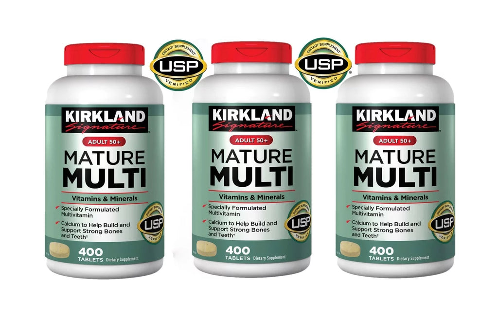 3 Pack 400 Tablets Adult Multi Vitamins & Minerals A10460