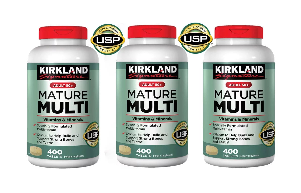 3 Pack 400 Tablets Adult Multi Vitamins & Minerals A10460