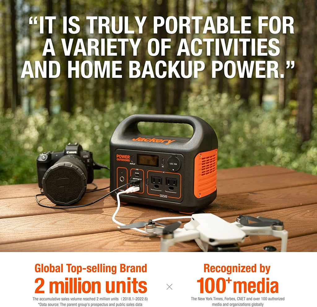 Portable Power Station with Automobile Battery Charging Cable Z59775