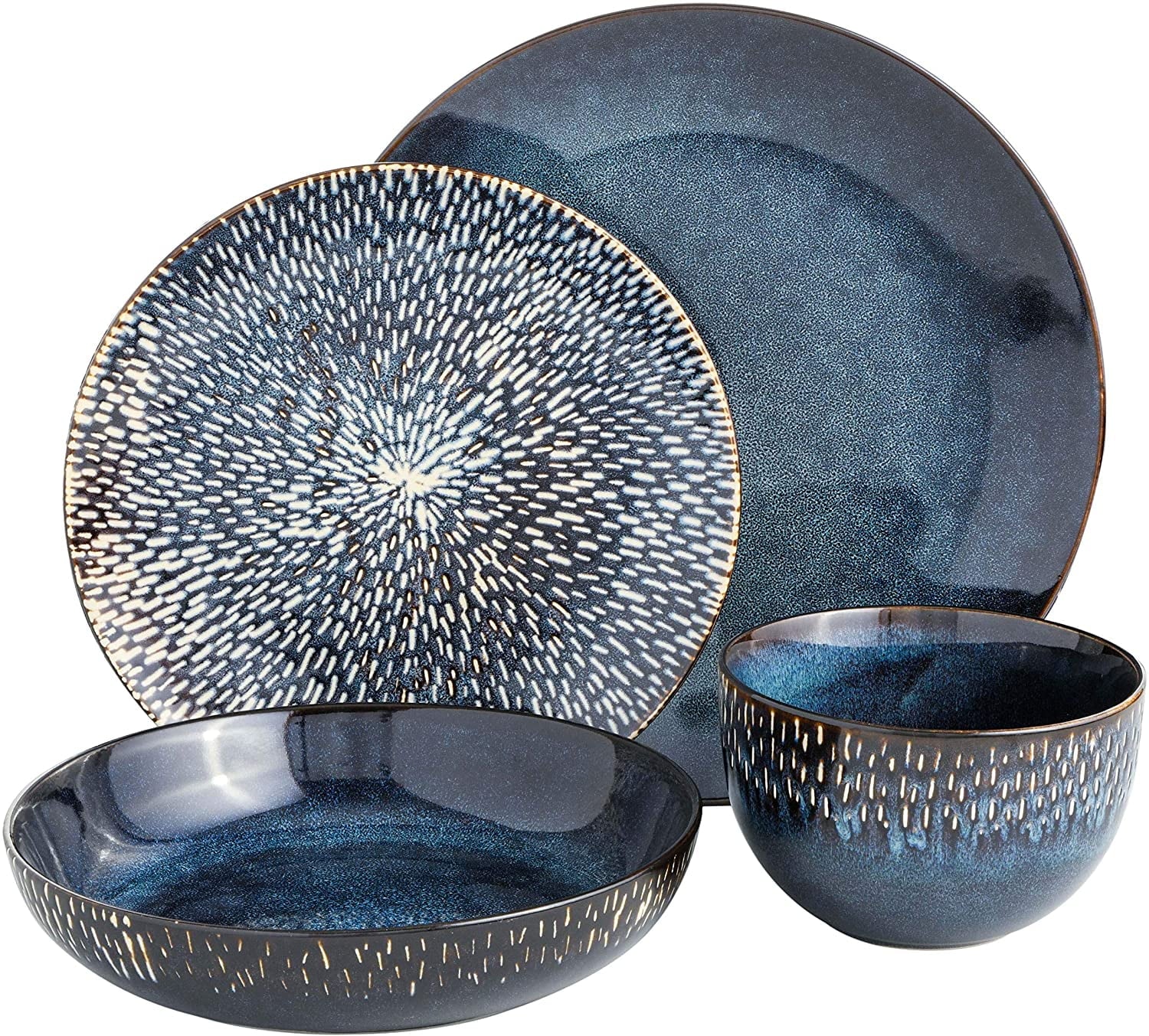 16-Piece Dinnerware Set Cobalt L22156