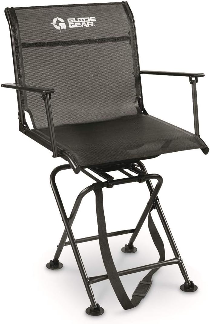 Portable Folding Hunting Blind Chair with Armrests H64168