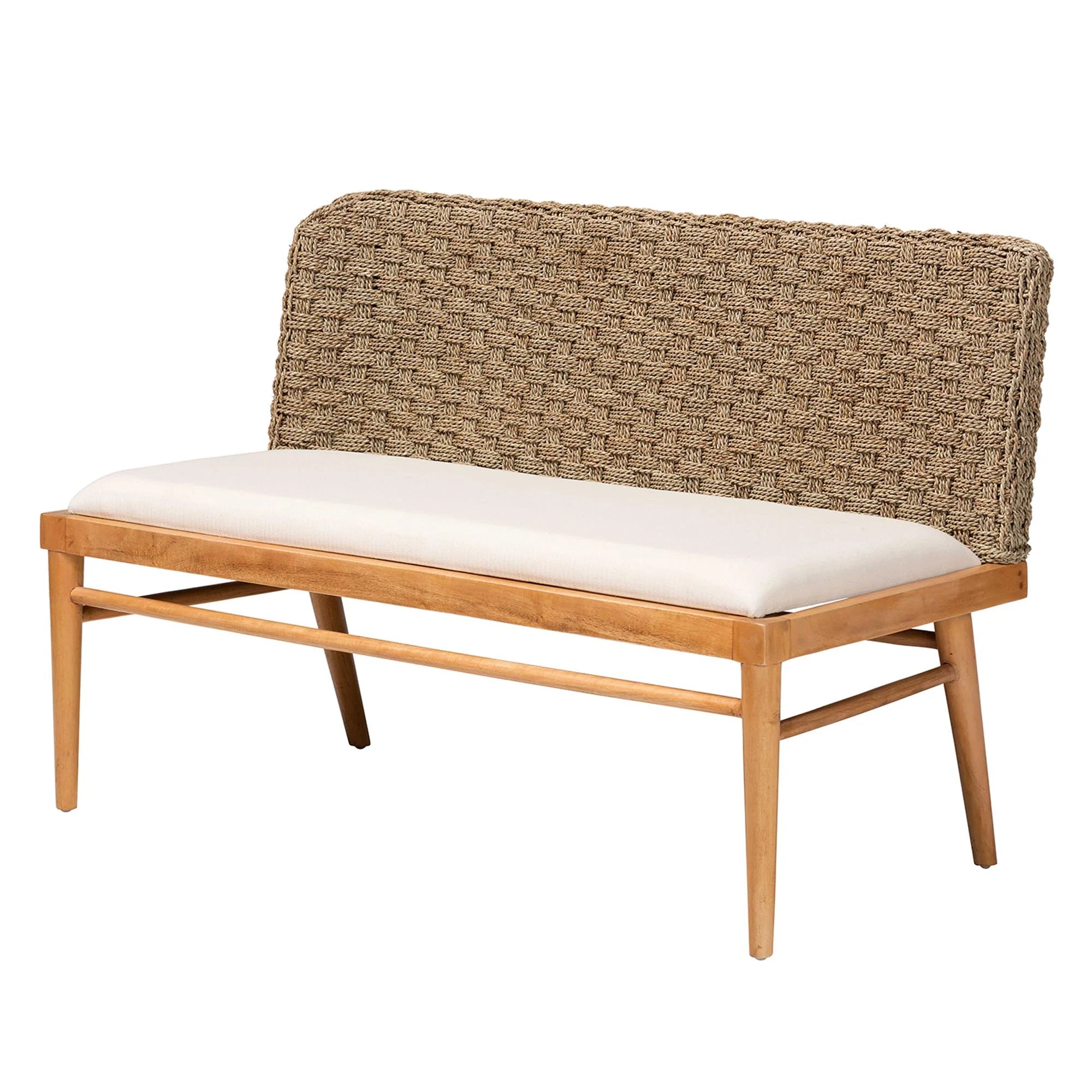 2-Piece Brown Dining Nook Banquette Set D7498