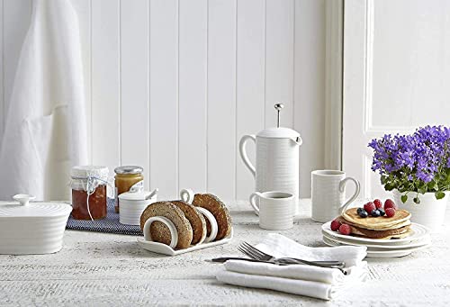 White Porcelain Covered Butter Dish Z3559