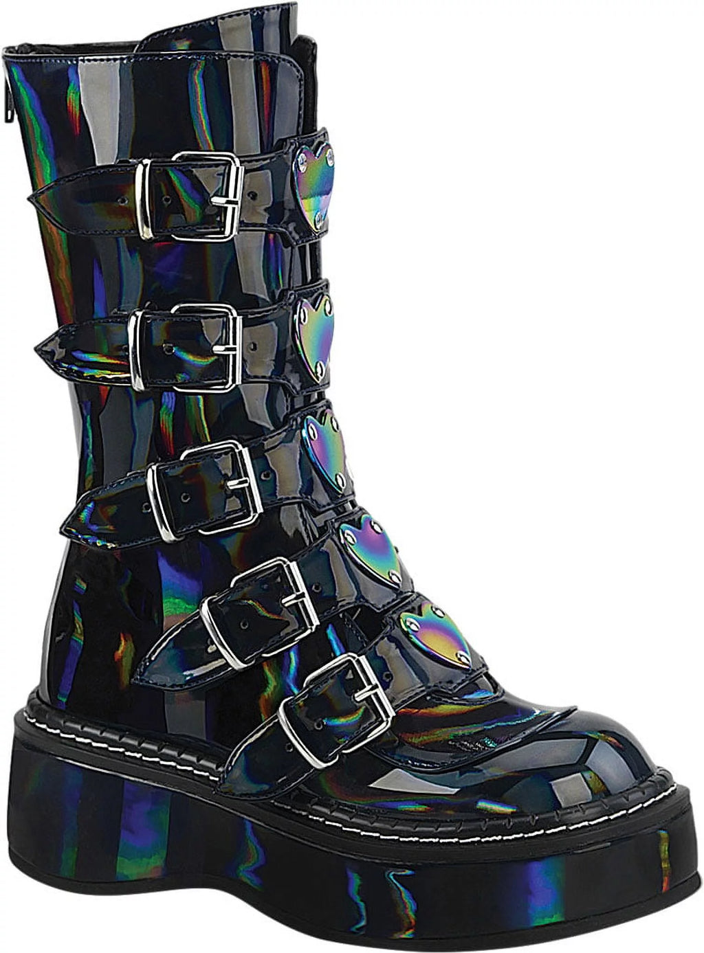 Women's Demonia Emily 330 Platform Mid Calf Boot Q313258